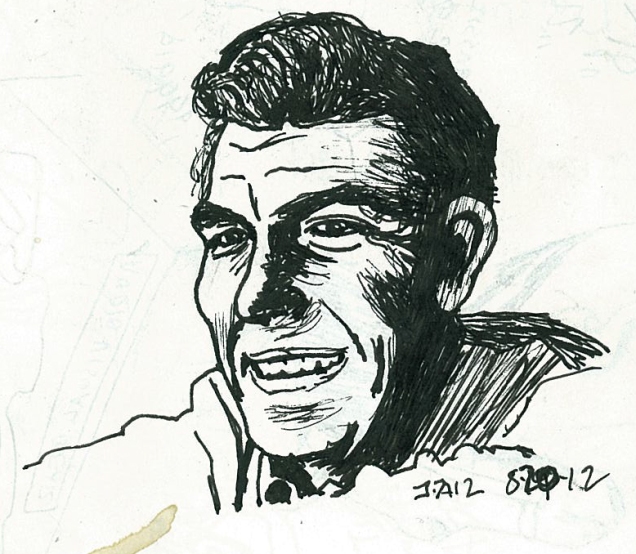 lunchtimedrawing 8-20-12 ANDY GRIFFITH